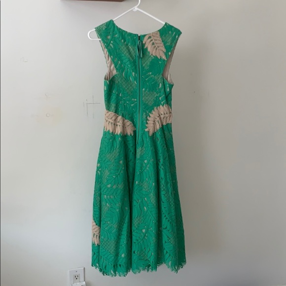 Green Leaf Tracy Reese Dress - Picture 2 of 4
